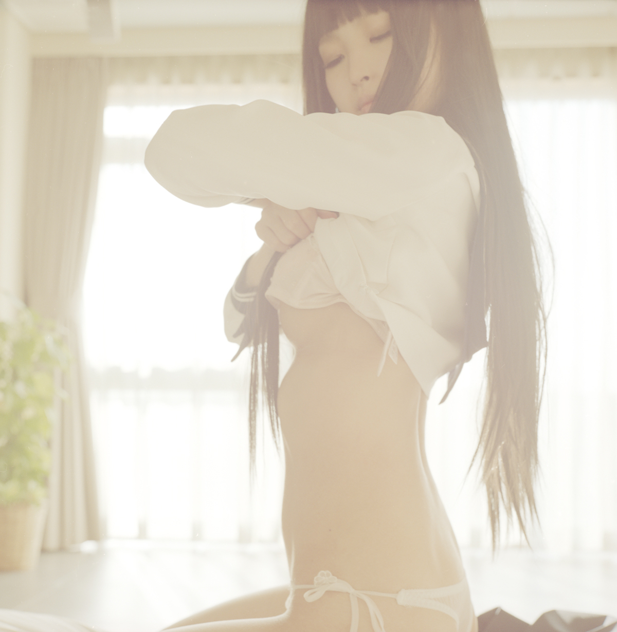 [Cosplay] Awesome body School Girl Cosplay Set